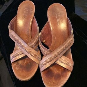 Leather sandals in excellent condition.
